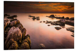 Magnettafel Malawi See bei Sonnenaufgang