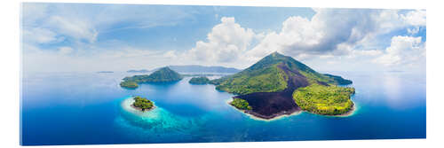 Acrylic print Banda Islands in the Moluccas Archipelago II