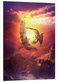 Magnettafel Falkentanz