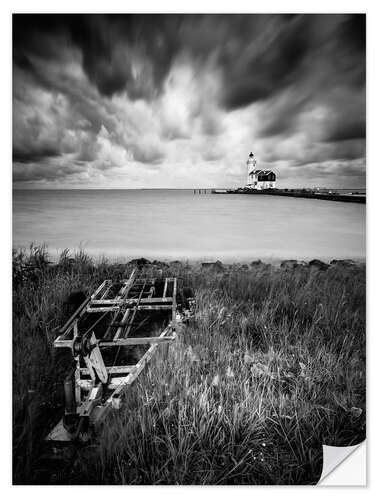 Wall sticker Lighthouse Marken in the Netherlands