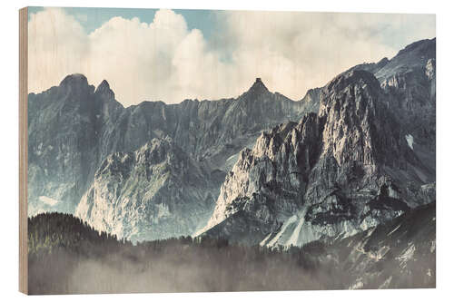 Puutaulu The Dachstein in Austria