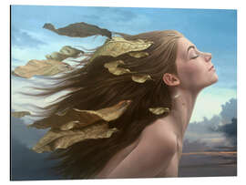 Magnettafel Gegen den Wind