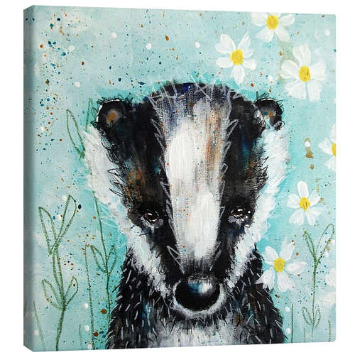 Obraz na płótnie Sweet little badger