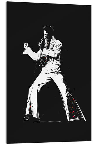 Acrylglasbild Elvis Presley