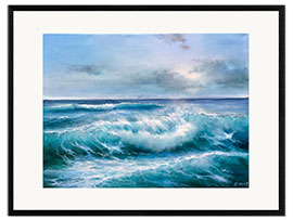 Framed art print Wave of joy