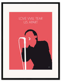 Impressão artística com moldura Joy Division - Love Will Tear Us Apart