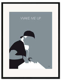 Plakat artystyczny premium w ramie Avicii - Wake Me Up