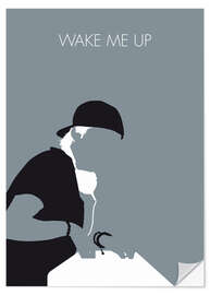 Sticker mural Avicii, Wake me up