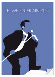 Wall sticker Robbie Williams - Let Me Entertain You