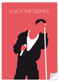 Sticker mural Depeche Mode, Enjoy the silence