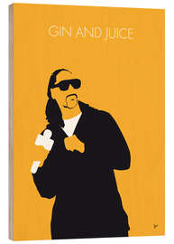 Holzbild Snoop Dog - Gin And Juice