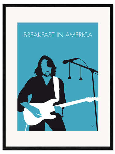 Kehystetty taidepainatus Supertramp - Breakfast In America