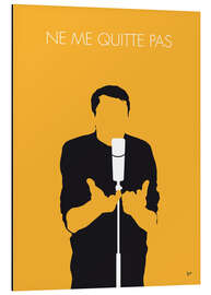 Magnettafel Jacques Brel - Ne Me Quitte Pas