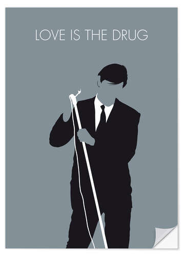 Wall sticker Roxy Music - Love Is The Drug