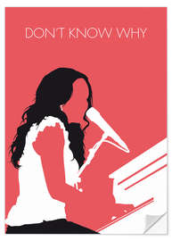 Sticker mural Norah Jones, Don't know why