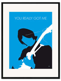 Plakat artystyczny premium w ramie The Kinks - You Really Got Me