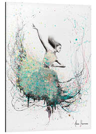 Magnettafel Tanz im Opalkleid