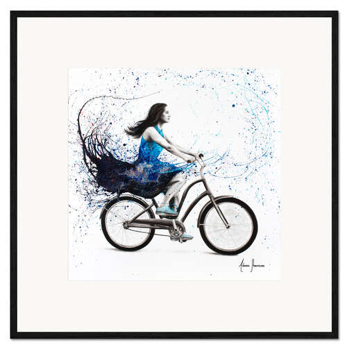 Stampa artistica con cornice Giro in bicicletta