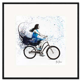 Stampa artistica con cornice Giro in bicicletta