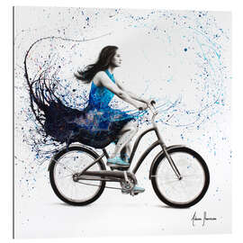 Stampa su plexi-alluminio Giro in bicicletta