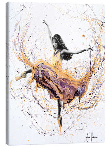 Canvas print Violetta Ballerina