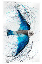 Gallery print Flight of the blue bird