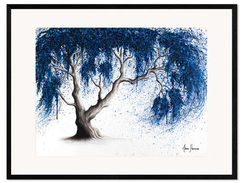 Framed art print Blue Dream Tree