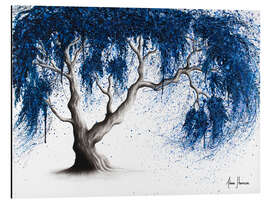 Magnettafel Blauer Traumbaum