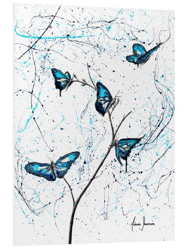 Foam board print Butterflies