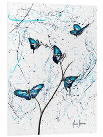 Foam board print Butterflies