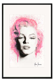 Gerahmter Kunstdruck Träume von ihr