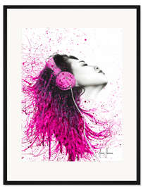 Gerahmter Kunstdruck Der Klang der Musik