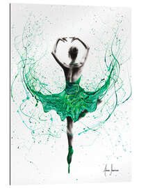 Gallery print Emerald Ballet Dancer