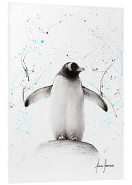 Foam board print Penguin Parade