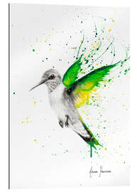 Tableau en plexi-alu Ailes de colibri