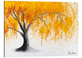 Magnettafel Gelber Herbstbaum