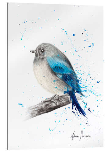 Gallery print Round and Happy Bird