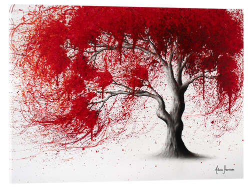 Acrylglasbild Western Red Tree