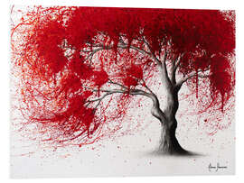 Foam board print Western Red Tree