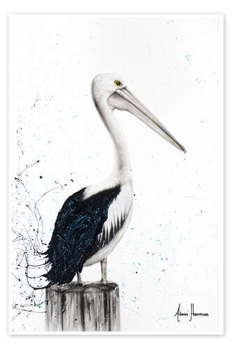 Poster Pelican Happiness