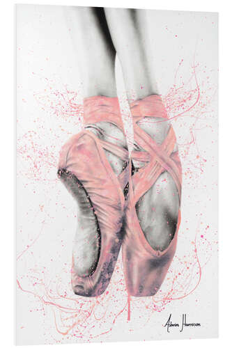 PVC-taulu Pretty Pointe Ballet Shoes