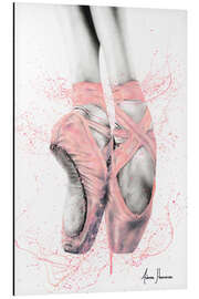 Magnettafel Hübsche Spitzen-Ballettschuhe