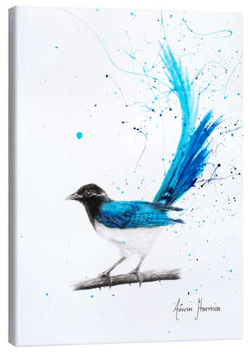 Canvas print Peaceful Blue Bird