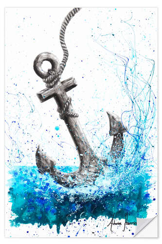 Autocolante decorativo Drift and Anchor