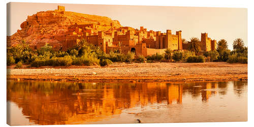 Leinwandbild Kasbah Ait Benhaddou, Marokko