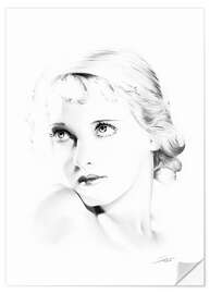 Wall sticker Bette Davis