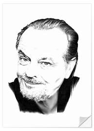 Wandsticker Jack Nicholson