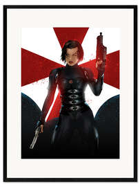Gerahmter Kunstdruck Resident Evil