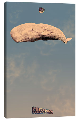 Canvas print The Hitchhiker's Guide to the Galaxy