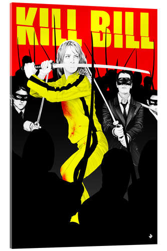 Acrylic print Kill Bill